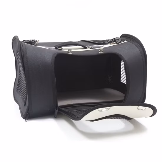 Mochila para animais de estimação Bolsa transportadora respirável gato cachorro gaiolas para carrinho de viagem
