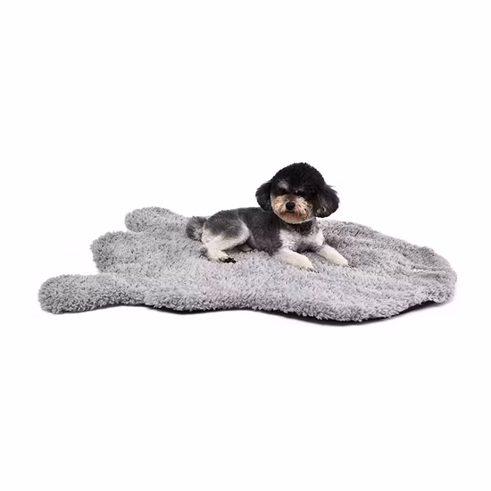 100% reciclam a esteira confortável do cão do luxuoso longo amigável de Mterial Eco do animal de estimação