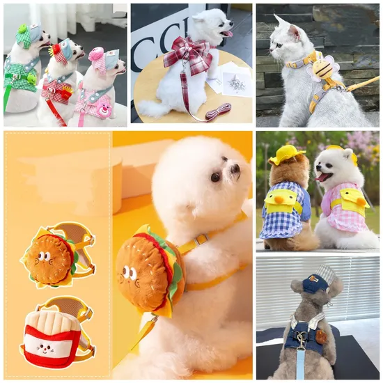 Fornecimento de produtos para animais de estimação Coleira de nylon para cães e gatos com sino